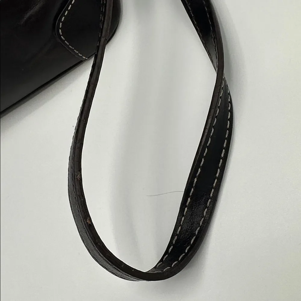 DOONEY & BOURKE Florentine Triple Zip North/South Crossbody Bag Brown